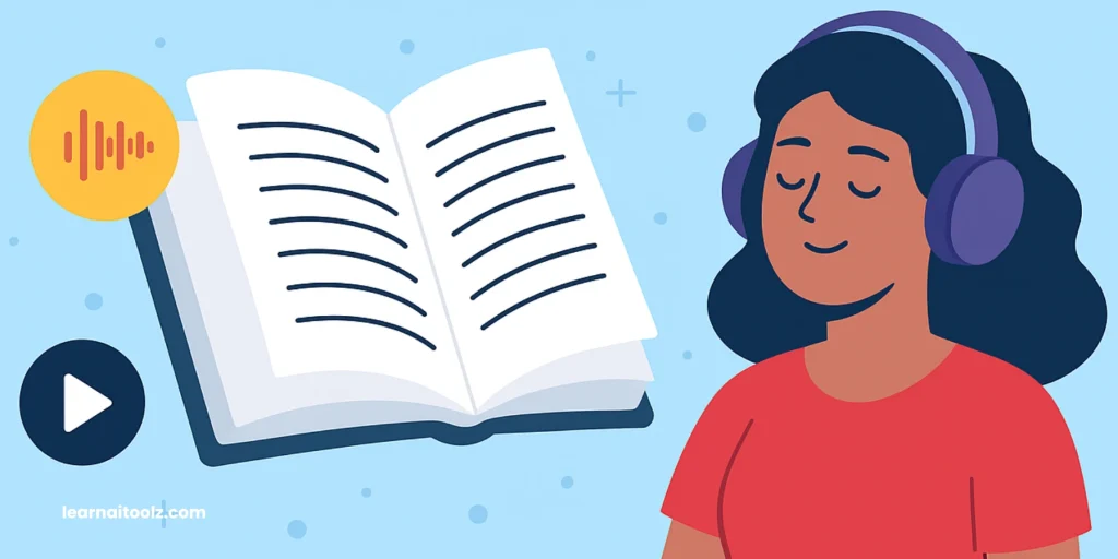 Best AI Tool to Turn Your Book into an Audiobook