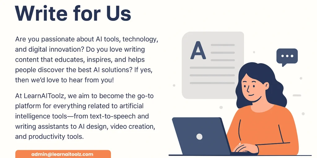 Write for us