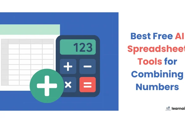 best ai spreadsheet tool for combining numbers on spreadsheets free