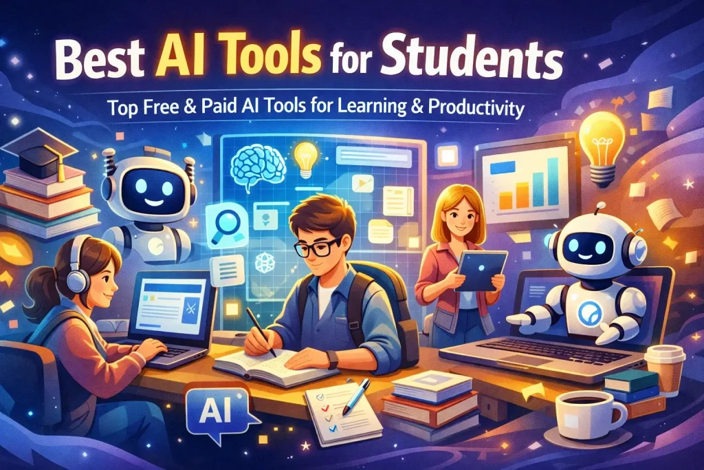 Best AI Tools for Students Free & Paid Tools for Study