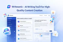 Writesonic – AI Writing Tool for High-Quality Content Creation
