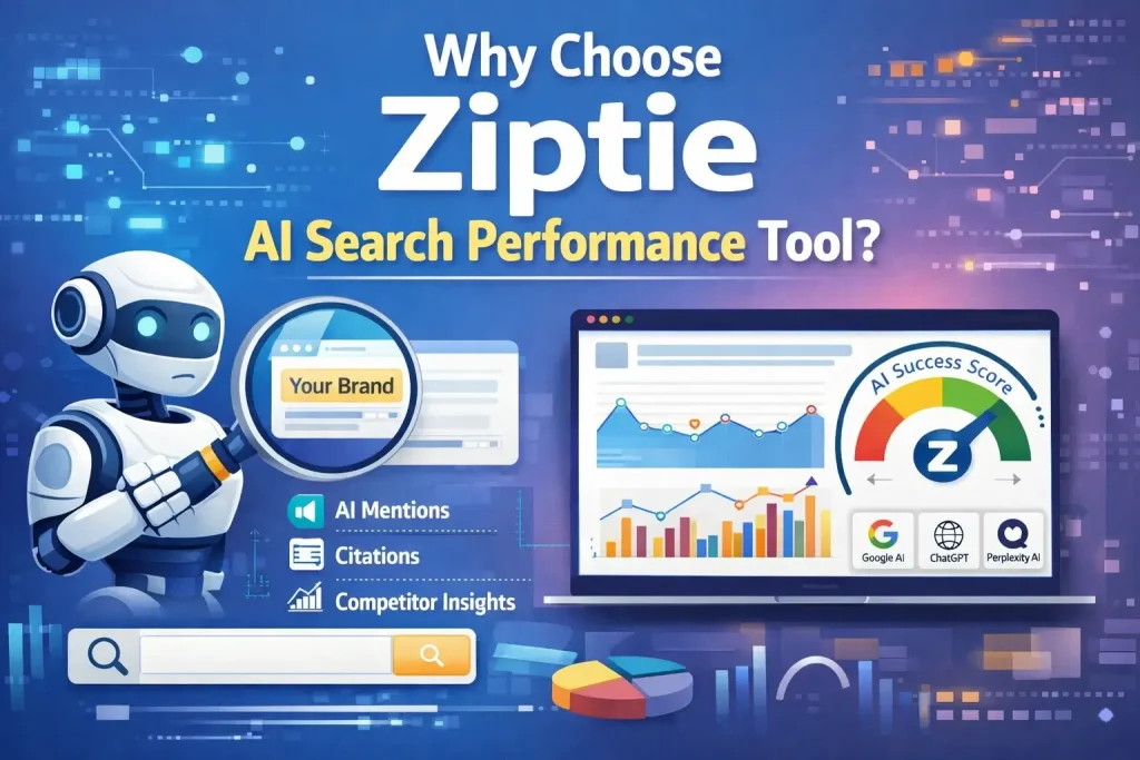 Why Choose Ziptie AI Search Performance Tool?
